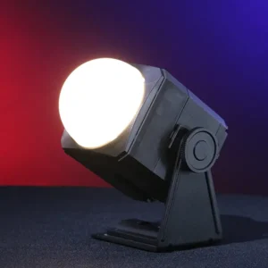 Snap-on dome for PixelBrick. Softens light and expands beam spread. Ideal for creating practical or exposed soft sources. SKU: PB15-BDM