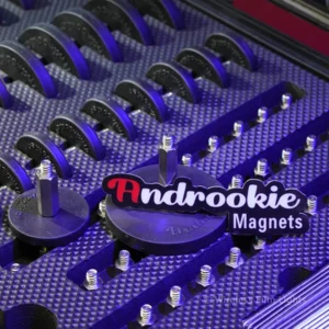 Androokie 66 and 43mm magnets with Pro Kit 2 contents