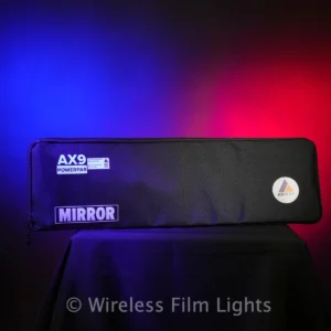 Reflective mirror PU flex covers for AX9 PowerPar. Adapts to environment’s color and pattern. Velcro closures. Set of 8, dimensions: 27" x 8.3" SKU: AX9-FLXCVR-MIR-8