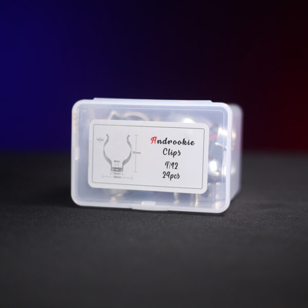 24-Pack T12 Clip with 8mm Mounting Hole - Uncoated - Image 2