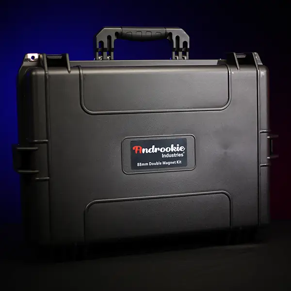 Androokie Dual 88mm Rubber-Coated Magnet Bracket Kit (ANDR-DMBK) - Image 6