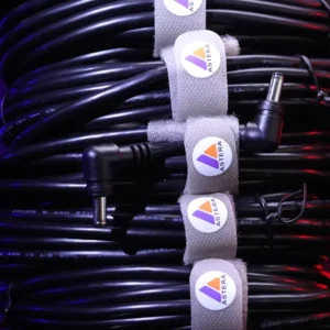 Power/Data Combo Cable Set (5m) - Set of 8 - Closeup