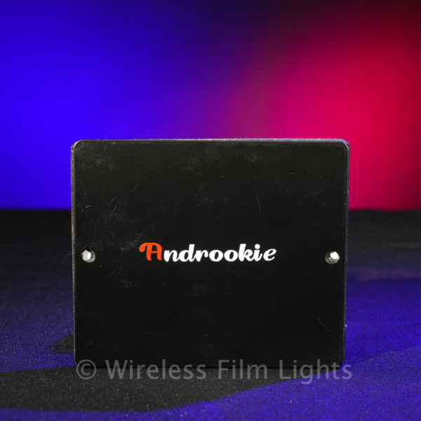 Androokie Small Sticky Plates, Black - 16 Pack