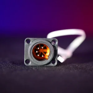5-pin male DMX socket with attached internal cable for the Astera FP3 DataLink (FP3-DTL-XLRm)