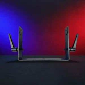 Attaches to the Stardust using included M10 and 3/8″ handles. When not used, the handles can be safely stored mounted to the yoke on separate threaded holes. M10 side and 3/8″side are clearly marked.