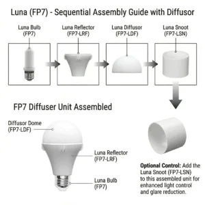 Astera Luna Bulb – Accessory Bundle (FP7-ACC-BND)