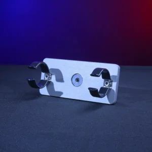 Single T12 pixel tube mount with a fixed 5/8-inch baby pin for secure positioning on standard grip equipment.