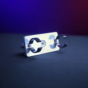 Single T12 pixel tube mount with a fixed 5/8-inch baby pin for secure positioning on standard grip equipment.
